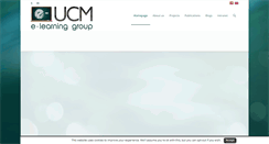 Desktop Screenshot of e-ucm.es